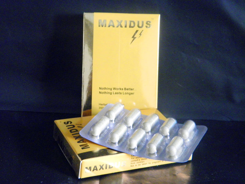 Maxidus natural erectile enhancement